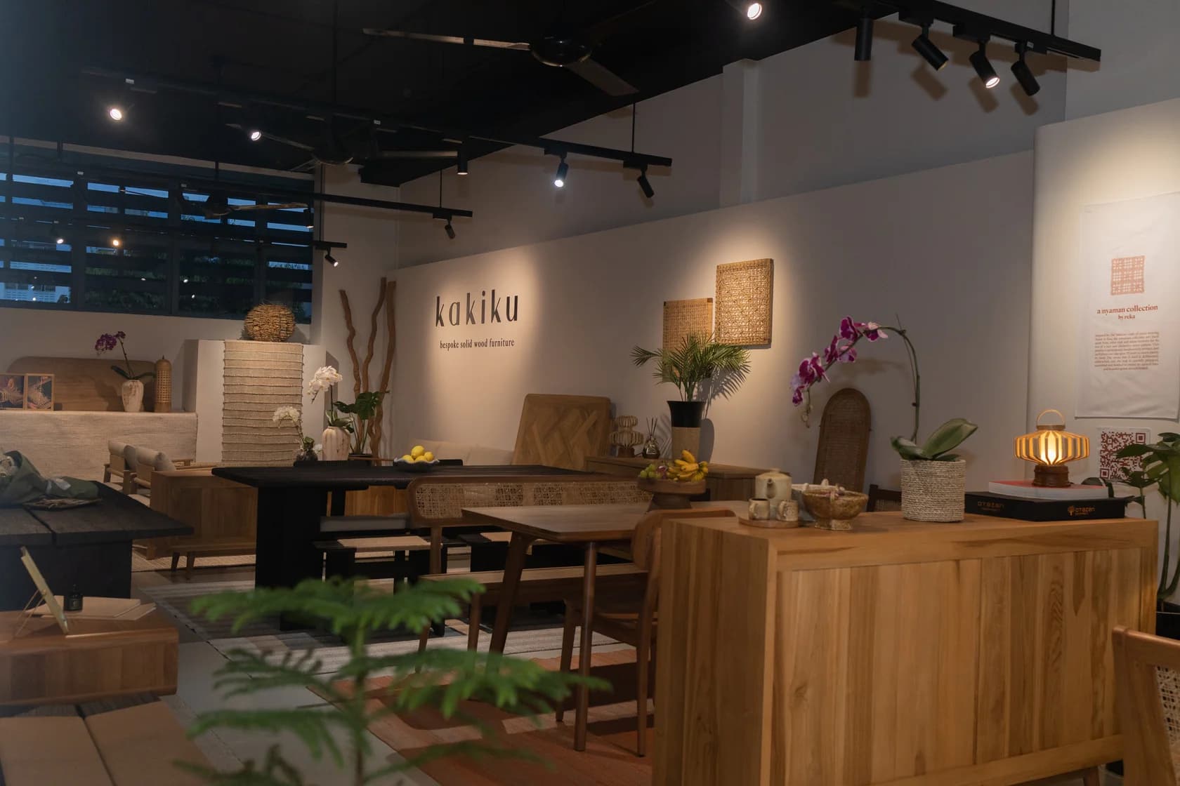 Minimalist ergonomic furniture at The Sanctuary Kakiku